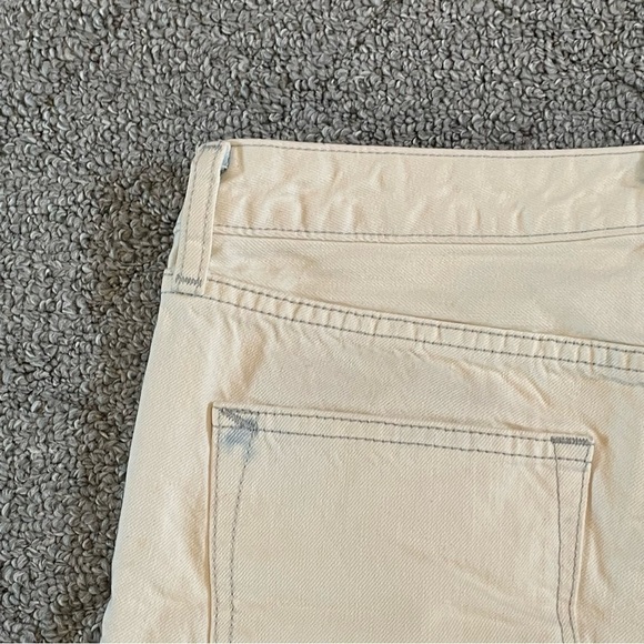 GAP 1969 Shorts Womens Size 26 Blue Faded Slim Cut Offs Denim Frayed Hems - Picture 5 of 9